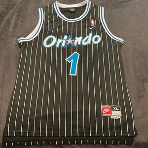 Worn once! Men’s Penny Hardaway Orlando Magic jersey size XL!